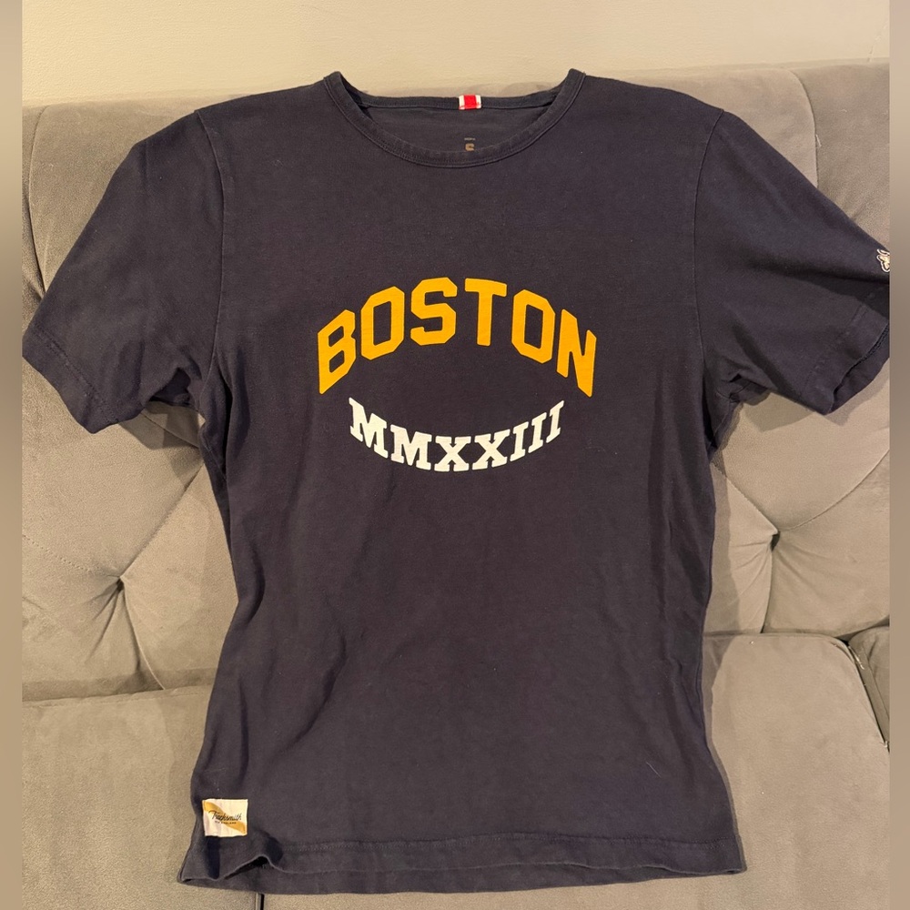 Tracksmith Black Boston Tee